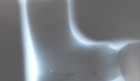 不同角度的裂紋